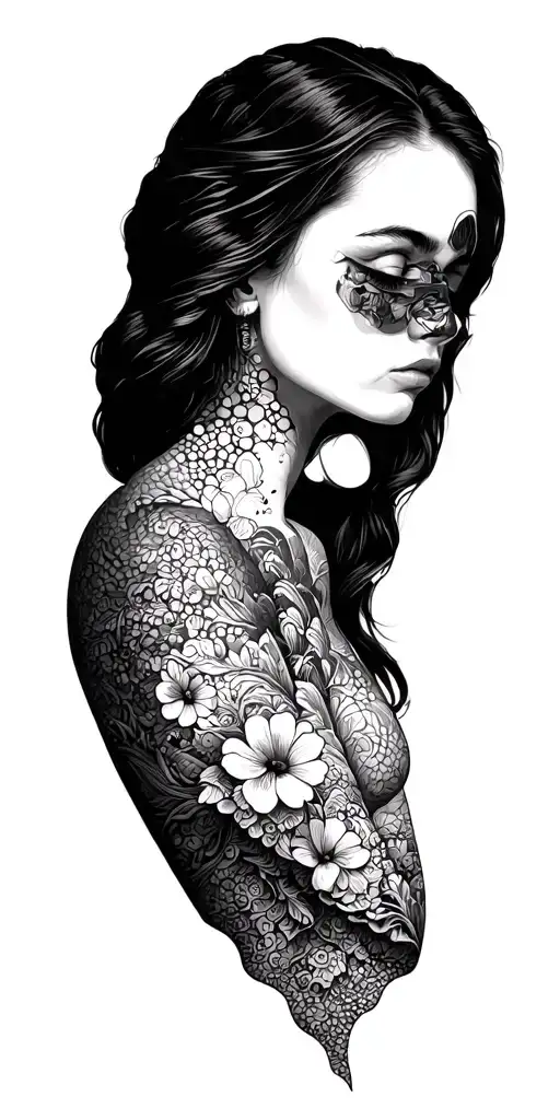 imperfection tattoo design idea