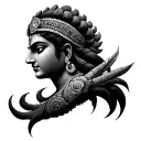 vishnu tattoo design idea
