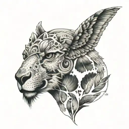 south america tattoo design idea