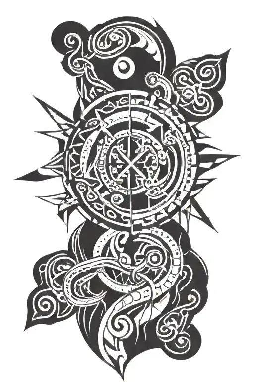 catharsis tattoo design idea
