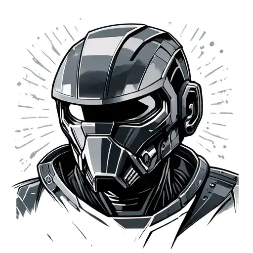 robocop tattoo design idea
