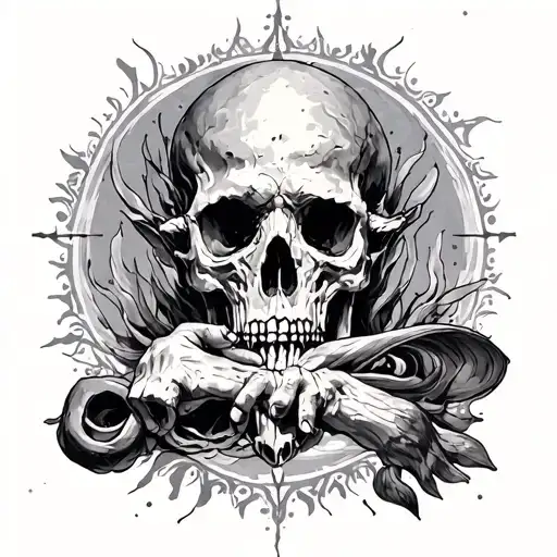 gods plan tattoo design idea