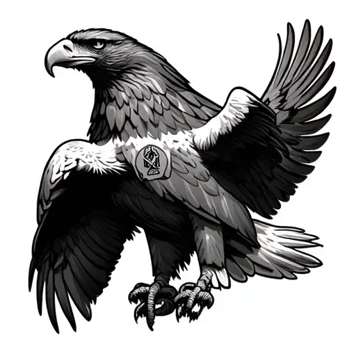 Eagle Scout tattoo design idea