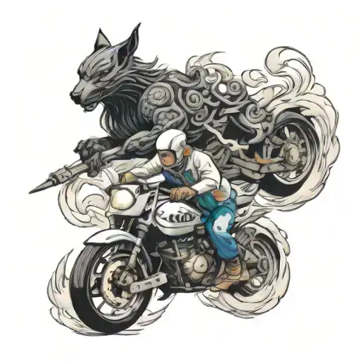 fast and furious  tattoo design idea