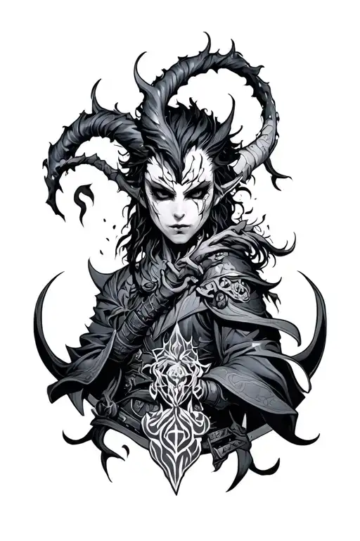 Demon Slayer tattoo design idea