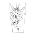 tinker bell tattoo design idea