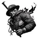 Fire Force tattoo design idea