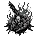 Fire Force tattoo design idea