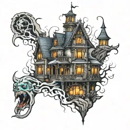 haunting of hillhouse   tattoo design idea