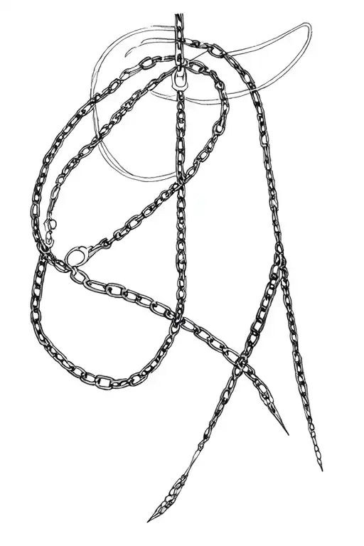 kurapika chain of judgement arm sleeve tattoo design idea