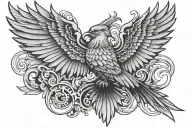 thunderbird tattoo design idea