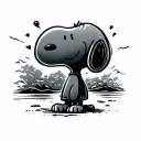 Snoopy tattoo design idea