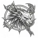 Witcher 3 symbols tattoo design idea