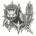 Witcher 3 symbols tattoo design idea