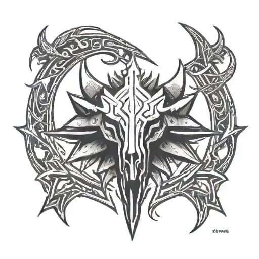 Witcher 3 symbols tattoo design idea