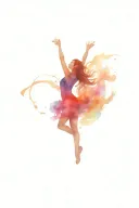 Dancing Through My Storms tattoo design idea