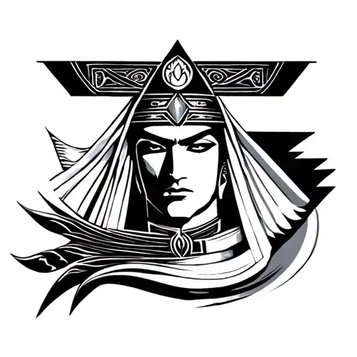 Osiris tattoo design idea