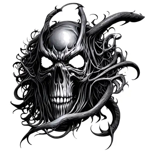 Giger tattoo design idea