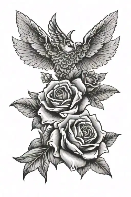 1950s tattoo design idea