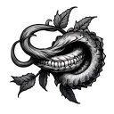 cornicello tattoo design idea