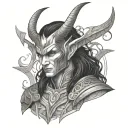 Loki tattoo design idea