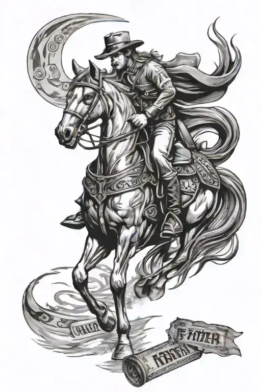 faster horses,younger women, older whiskey, and more money tattoo design idea