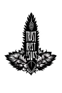 "trust issues" mexico culture tattoo design idea