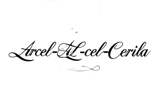 "Arcel Ar-Linda cel-Cerila" tattoo design idea
