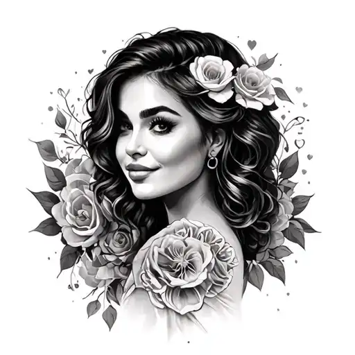 Love my mom the most and my past life and I’m living good life now and better than before and everything I have what I n tattoo design idea