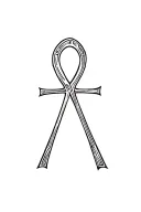 Top Keep your Ankh exactly as it is. The new tattoo will start just below itletting the Ankh serve as the anchor and lif tattoo design idea