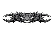 rahu tattoo design idea