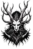 Leshy tattoo design idea