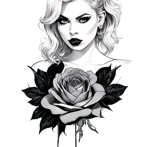 Slut tattoo design idea