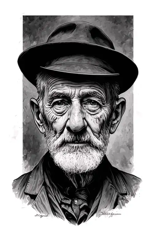 jewish holocaust survivor tattoo design idea