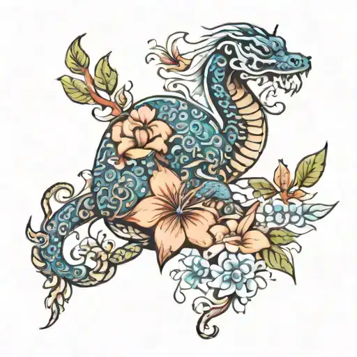 nicaragua and china tattoo design idea