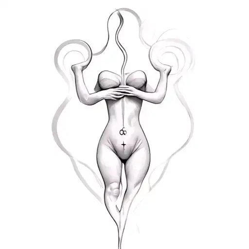 ectopic pregnancy loss tattoo design idea