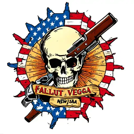 Fallout New Vegas tattoo design idea