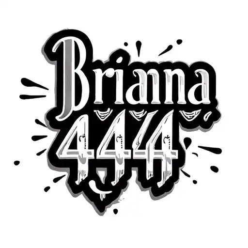 "Brianna 4.4.4" Brianna 4.4.4 ring finger tattoo tattoo design idea