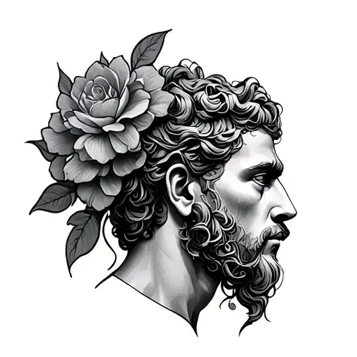 Stoic tattoo design idea