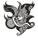 married lakshmi on 20-12-2023 tattoo design idea