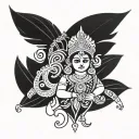 married lakshmi on 20-12-2023 tattoo design idea