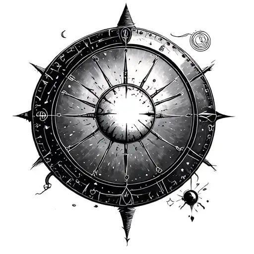 The Astrolabe tattoo design idea