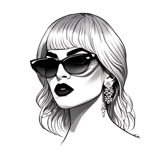 Lady Gaga tattoo design idea