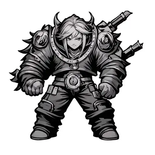 chrono trigger epoch tattoo design idea