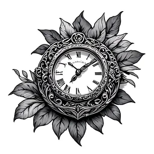 locket tattoo design idea