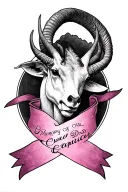 in memory of dad capricorn,  fuck cancer tattoo design idea