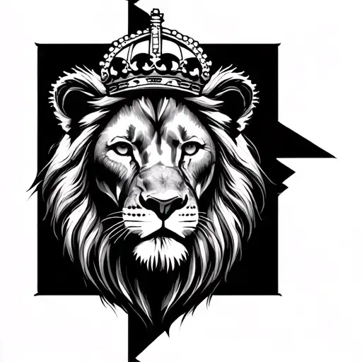 lion Real Madrid tattoo design idea