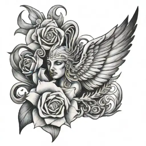 East Side Of Sorrow tattoo design idea