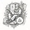 The book of Job in the bible as a tattoo  tattoo design idea