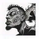 crazy guys 22 tattoo design idea